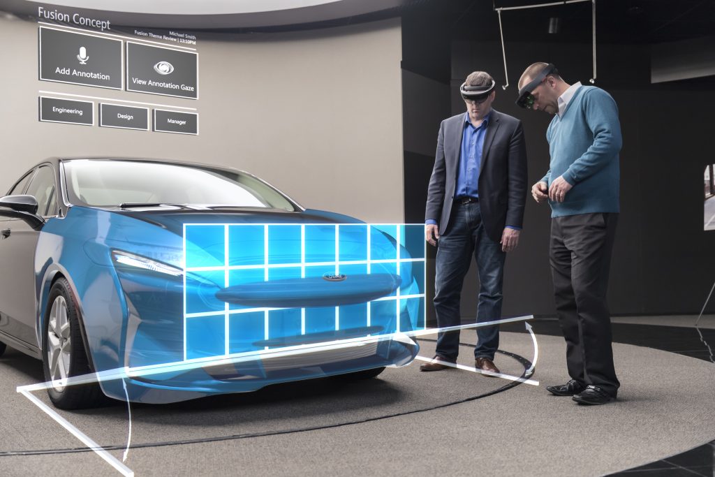 福特用微软HoloLens加速汽车设计与工程协作 