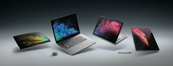 微软发表2合1笔电Surface Book 2，宣称效能是MacBook Pro两倍 