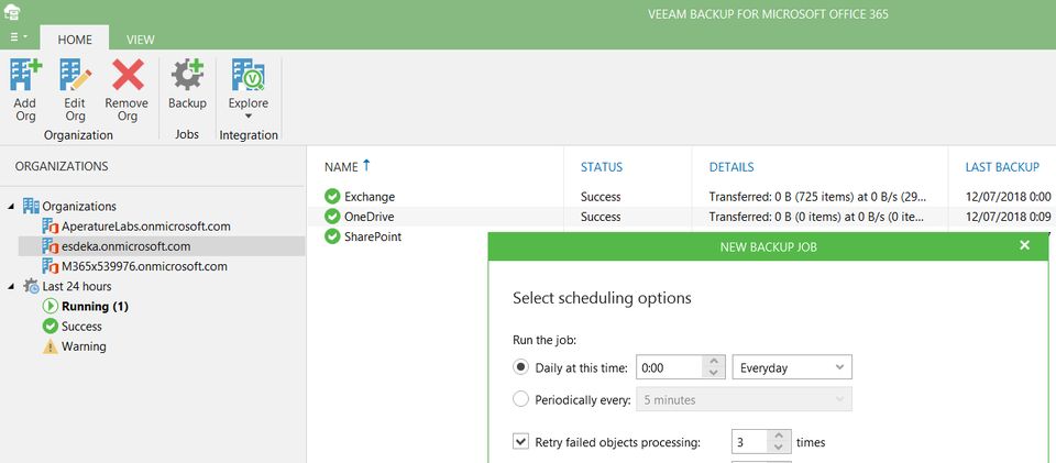 veeam backup for o365